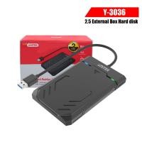 ราคา UNITEK Y-3036 USB 3.0 2.5 SATA HDD Enclosure Box สำหรับ External Hard disk กล่องใส่ฮาร์ดดิสก์ (24677500908)