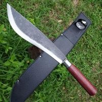 ราคา มีดเดินป่า มีดเหน็บ มีดอรัญญิกแท้ ใบมีดยาว 10.5 นิ้ว เหล็กผานไถ ด้ามไม้ พร้อมฝักหนัง PU (27361056794)