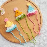 ราคา สุนัขวันเกิดหมวกมือถักสัตว์เลี้ยงหนึ่งปีแต่งตัวขนสัตว์ดอกไม้หมวกแมวตลกตัวละครหมวกน่ารัก HF11.23 (46451993728)