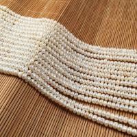 ราคา ไข่มุกแท้ ทรงซาลาเปา ขนาดมุก5-6mm ร้อยด้ายDIY ยาว14นิ้ว (10285892890)