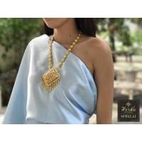 ราคา Siwalai เครื่องประดับชุดไทย สร้อยชุดไทย พร้อมต่างหู รุ่น SS-243 (ศิวาลัย) (307562995)