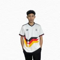 ราคา เสื้อฟุตบอลชุดสีขาวคอวีพิมพ์ลายเต็มตัว (47254836808)