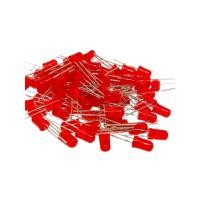 ราคา 50ชิ้น หลอดLED 5MM สีแดง LED 5mm (23727467043)