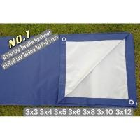 ราคา ผ้าร่ม UV / ผ้าไฟน์ชีท 3x3 3x4 3x5 3x6 3x7 3x8 3x10 3x12 เมตร ไม่ร้อน/กันแดดกันฝน คลุมของอเนกประสงค์ เกรดA (8341369024)