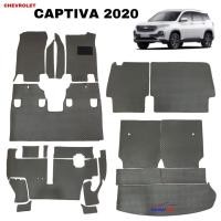 ราคา พรมปูพื้นรถยนต์ CHEVROLET CAPTIVA 2019-20 ลายกระดุม ยางEVA (3505537739)