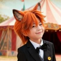 ราคา วิกผมสีส้มทรงปลายหยิกสำหรับเด็ก ในเกม Crazy Animal City (53754977715)