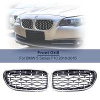 ราคา รถกันชนหน้า Sport Racing Grill Grilles สําหรับ BMW 5 Series F10 F11 F18 520i 523i 528i 520d 530d 10-16 เพชร Kidney Grille (42026319235)