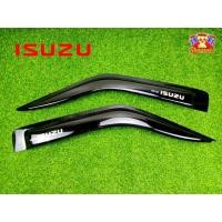 ราคา [ E-TAX ] คิ้วกันสาด กันสาดประตู Isuzu 1996-1997 (2ปต.) ดำ (AOS) (6962425109)