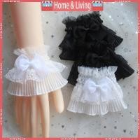 ราคา เสื้อลูกไม้แขนปลอมสไตล์เอเลแกนท์ lolita พร้อมลายระบายและตาข่ายลูกไม้ (45101156791)