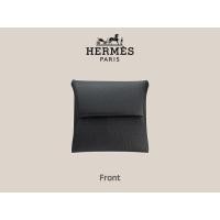 ราคา กระเป๋าใส่เหรียญ Hermes Bastia สีดำ (25106139212)