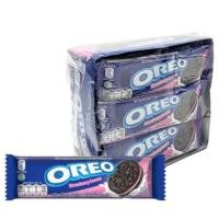 ราคา โอรีโอ คุกกี้แซนวิชช็อกโกแลตสอดไส้ครีม กลิ่นสตรอเบอรี่ 26.25 ก. 12 ชิ้น (28589444397)