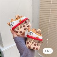 ราคา [พร้อมส่ง⚡️] เคสแอร์พอด รุ่น 1,2,Pro แอร์พอดแมวชานมไข่มุก (8615199030)