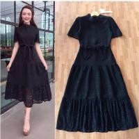 ราคา ชุดดำสุภาพ ชุดดำลูกไม้ ชุดดำยาว เดรสดำยาว เดรสดำออกงาน ชุดดำไปงานศพ ชุดดำงานศพหญิง ชุดดำผู้หญิง ชุดดำแฟชั่น (16864290801)