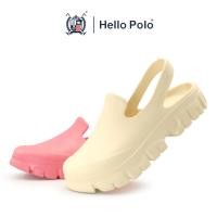 ราคา Hello Polo HP8025 รองเท้ารัดส้น รองเท้าแตะแบบสวม UNISEX Size 36 - 45 รุ่น (22963880052)
