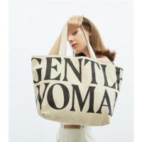 ราคา กระเป๋า Gentlewoman แท้ 100%❗️กระเป๋าผ้า canvas tote แท็กพร้อม มือ1 ค่า (21931880426)