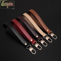 ราคา ECYOU Wristlet Strap, PU Leather Replacement KeyChain Hand Strap, กระเป๋าสะพายไหล่อุปกรณ์เสริมที่ถอดออกได้ด้วย Golden Lock Wide Handbag Belts Clutch Wallet (46354926588)