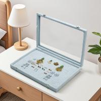 ราคา กล่องเก็บเล็บความจุขนาดใหญ่ กล่องเก็บเครื่องประดับหลุมความจุขนาดใหญ่ ถาดใส่เครื่องประดับ ghbftty.my20251226 (53953771760)