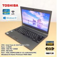 ราคา โน๊ตบุ๊คมือสอง Notebook Toshiba intel Core i5 Gen3 รุ่น R632(RAM:4GB/SSD:120GB)ทำงาน ดูหนัง ฟังเพลง เล่นเกมส์ คาราโอเกะ (18671560766)