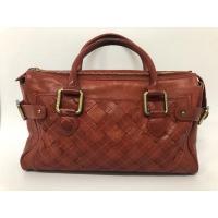 ราคา กระเป๋ามือสอง ของแท้ NICOLE ST. GILLES PARIS หนังแท้ สีส้ม ขนาด 13 นิ้วครึ่ง พร้อมส่ง (20014267850)