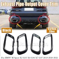 ราคา รถท่อไอเสียท่อไอเสียท่อไอเสียฝาครอบสําหรับ BMW M Sport X5 G05 X6 G06 X7 G07 2019-2021 (51005236681)
