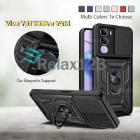 ราคา สําหรับ Vivo Y31 5G 2025 VIVO Y31 Y31Pro Y21d Y 31 VivoY31Pro Vivo y31 Pro Vivo Y21d 5G 4G ปลอก 2025 กล้องป้องกันเคสโทรศัพท์แหวนผู้ถือแม่เหล็กเกราะ Hybrid แหวนปกหลังแหวน (55552760809)