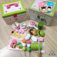 ราคา ชุดของเล่นไม้ ชุดของเล่นน้ำชา Mother Garden (4303550956)