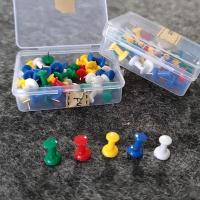 ราคา สี Thumbtack Cork Board Felt BOARD Felt เข็ม I-Shaped เล็บพลาสติกเล็บ LHH7 (57650889621)