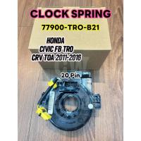 ราคา HONDA CIVIC FB TRO 2012-2015 CRV TOA 2011-2016 CLOCK SPRING (77900-TRO-B21) (53552830552)
