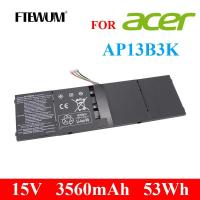 ราคา แบตเตอรี่แล็ปท็อป AP13B3K 15V 3560MAh 53Wh 4เซลล์สำหรับ Acer Aspire AP13B8K V5-472G V5-473G V5-572G V5-573G M5-583P R7-5 (25334748238)