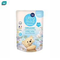 ราคา Babi เบบี้มายด์ อัลตร้ามายด์ ออร์แกนิค ชาวเวอร์ มิลค์ มิลค์กี้เวย์ 360 มล.ถุงเติม สบู่เหลว (23154632115)