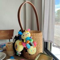 ราคา poppy2 กระเป๋าสานทรงกระบอก ด้านในบุผ้าฝ้าย (43004563364)