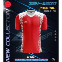 ราคา [XL 2XL 3XL] เสื้อฟุตบอลผู้ชาย Zealver รุ่น ZEV-A5017 (9548905652)