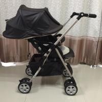 ราคา รถเข็นเด็กมือสอง Combi รุ่น GRANPASEO สีดำพร้อมซัพพอร์ต สภาพสวย 4,900 บาท รวมส่ง (1009353904)