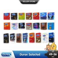 ราคา Durex ถุงยางอนามัย ดูเร็กซ์ เลือกแบบได้ ขนาด 49 - 56 มม. (1836071641)
