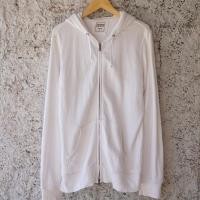 ราคา Putih เสื้อกันหนาว มีฮู้ด มีซิป - UNIQLO สีขาว (19190933041)