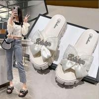 ราคา (พร้อมส่งจากไทย) รองเท้าแตะสวม นุ่ม เบา ใส่สบาย งานแฟชั่นมาใหม่ สไตล์เกาหลี (22746945084)