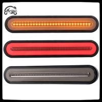 ราคา [8C11] 1x100-LED ไหลย้อนกลับเบรคเลี้ยวไฟท้ายด้านหลังรถบรรทุกรถพ่วง [8C] (27894141639)