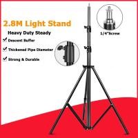 ราคา 2.8M Heavy Duty Light Stand Tripod with 1/4 Screw for Photo Studio Softbox Video Flash Umbrellas Reflector Lighting (22651323598)