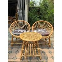 ราคา เก้าอี้หอย เก้าอี้หวาย ชุดรับแขกหวาย พร้อมเบาะนั่ง เก้าอี้ หวายแท้ โต๊ะหวาย เก้าอี้หวายแท้ หวาย (10984984719)