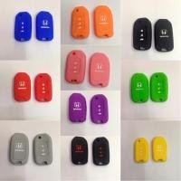ราคา ปลอกซิลิโคนหุ้มกุญแจ สำหรับรถยนต์ HONDA CIVIC FB, HONDA JAZZ GK แบบกุญแจพับ 3 ปุ่ม (6483119753)