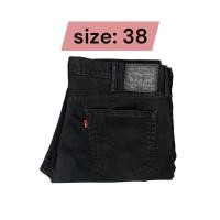 ราคา กางเกงยีนส์ ลีวาย 541 เอว38 Super Black ยาว 42 ขา 8 มือสอง รหัสs38 (27585907176)