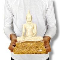 ราคา พระอู่ทอง องค์พระข้าวสารฐานข้าวเปลือก ฐานกว้าง 5 นิ้วสูง 8 นิ้ว งานเรซิ่นใสหล่อตัน (25207808354)