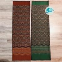 ราคา ถูกสุดSSCผ้าไทย ผ้าไหมมัดหมี่ ผ้าไหมเทียม พิมพ์ลายมัดหมี่ 5 สี ผ้าตัดชุด ยังไม่ได้ตัดเย็บ (13422203580)