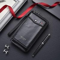 ราคา Dompet Mut Handphone ออกแบบใหม่ Dan Men Zip Long Wallet, Dompet lelaki , กระเป๋าสตางค์ผู้ชาย (26836154260)