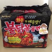 ราคา มาม่าเผ็ดเกาหลี samyang แพคละ5ห่อ (1405233324)