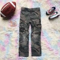 ราคา กางเกงลายทหารเด็ก Wrangler งานแบรนด์มือสอง (Size: 130) (43507676792)