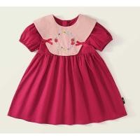 ราคา [CLF] Budak Perempuan กระโปรงเด็กทารกเด็กสาวเจ้าหญิงชุดสีแดงเสื้อผ้าแฟชั่น洋气 สีแดงสีใหม่เจ้าหญิงหญิงกระโปรง (42911352233)