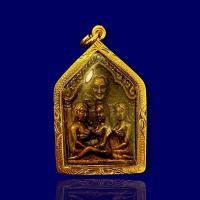 ราคา จี้ขุนแผน ขุนแผน นางล้อม ด้านหลัง ยันต์ดาว หลวงปู่ชื่น กรอบทอง จี้พระ (42353727536)