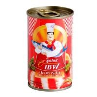 ราคา ปลากระป๋อง ซูเปอร์ซีเชฟ ปลาซาร์ดีนซอสมะเขือเทศ 155 กรัม (8176762450)