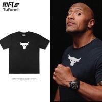 ราคา [S-5XL][S-5XL]เสื้อยืดผ้าฝ้ายพิมพ์ลายแฟชั่น เสือยืดผู้ชาย - กระทิงเฮดดเวย์นจอห์นสัน wwe unisex พิมพ์เสื้อยืดแขนสั้นผ้าฝ้ (25673007537)
